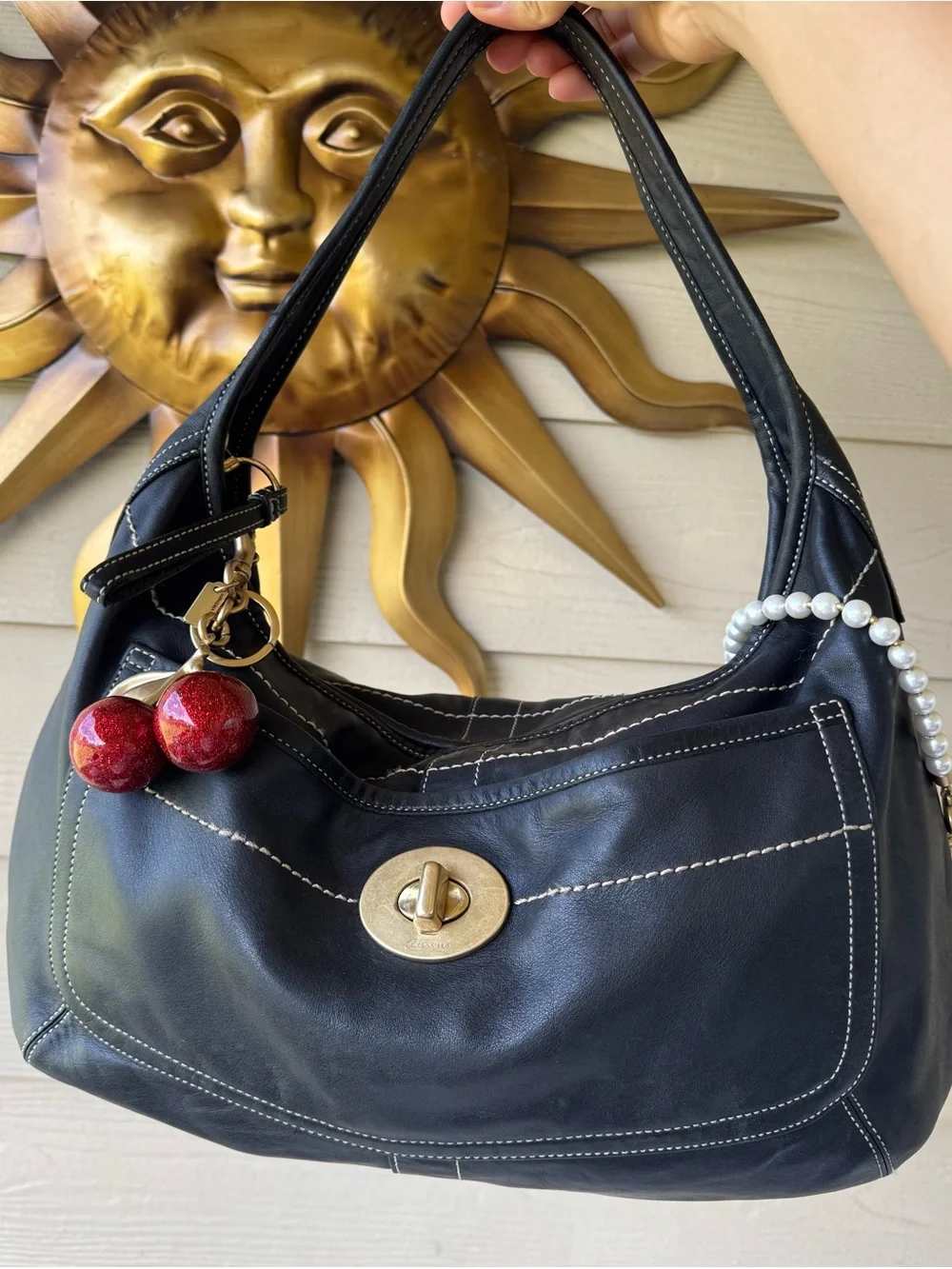 Coach ergo large hobo bag